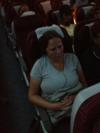 Jennifer on the Plane